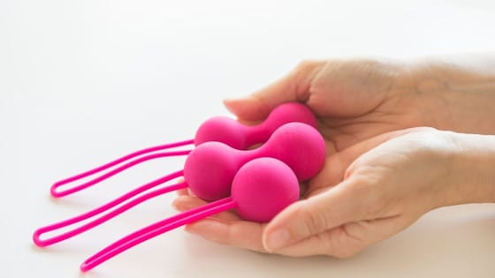 Kegel ballen gebruiken