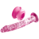 glazen dildo met zuignap