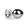 metalen buttplug met steentje