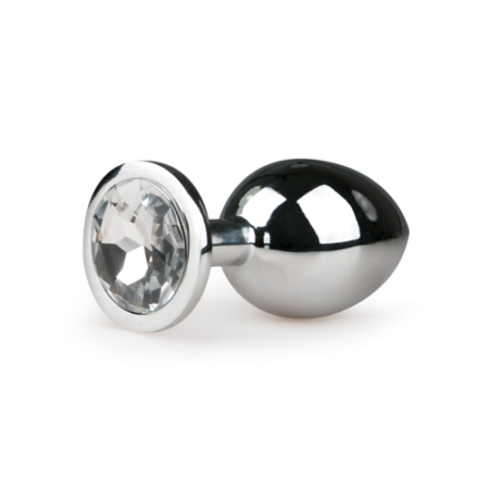 metalen buttplug met steentje