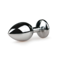 metalen plug met siersteentje