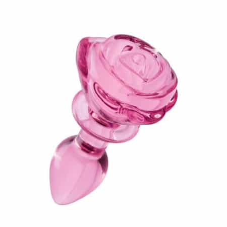 BOOTY SPARKS - Rose Glass Anaalplug Small 8 Booty Rose Glass Anaalplug